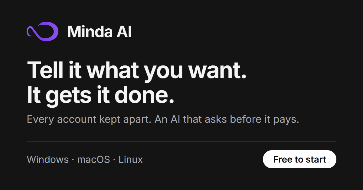 Minda Super Intelligence for Windows: coming soon