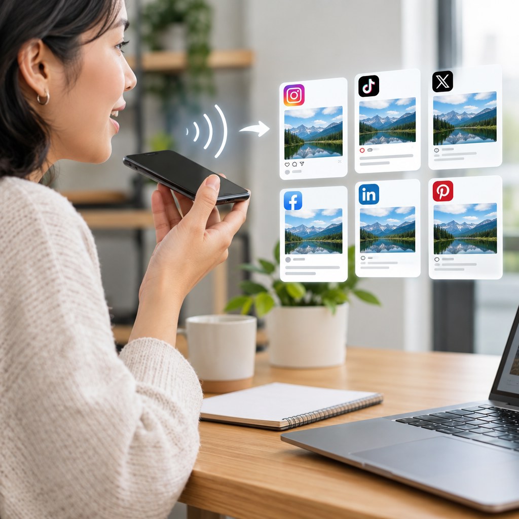 Can Minda Manage Your Social Media for You? From Voice Idea to Multi-Platform Posting